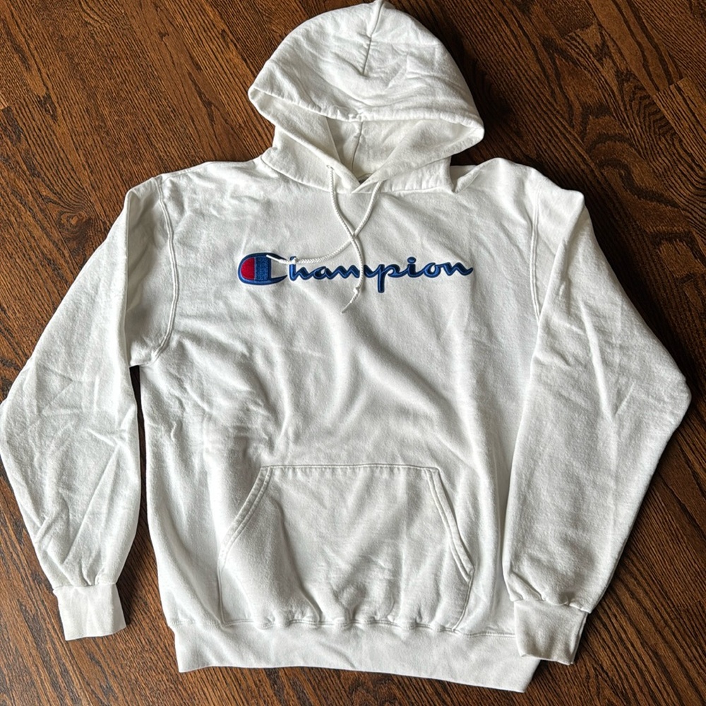 Champion Women's White Hoodie